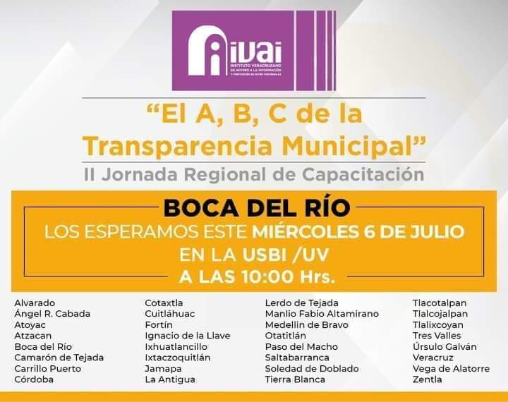 El ABC de la Transparencia Municipal Boca del Rio