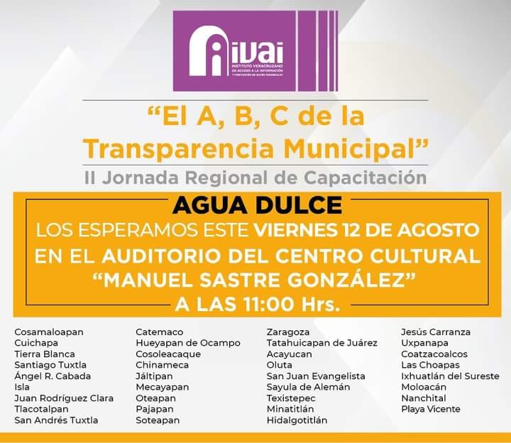 ABC de la Transparencia Municial - Agua Dulce